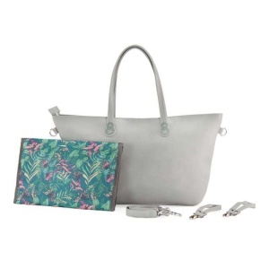 Kinderkraft torba za mame TREASUREBAG LIGHT GRAY - Img 2