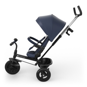 KINDERKRAFT TRICIKL ASTON 2 PLUS NAVY BLUE - Img 4