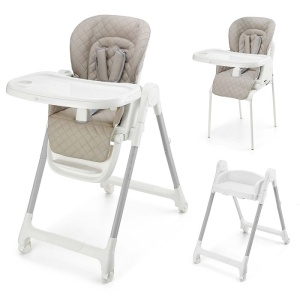 Kindekraft stolica za hranjenje TULO beige - Img 5