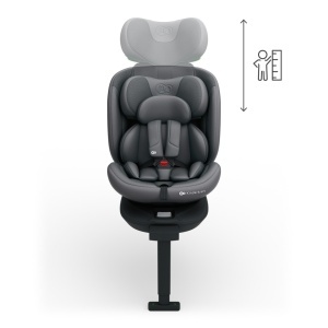 KINDERKRAFT AUTO SEDISTE I-360 2 PLUS i size 40-150cm GREY - Img 2