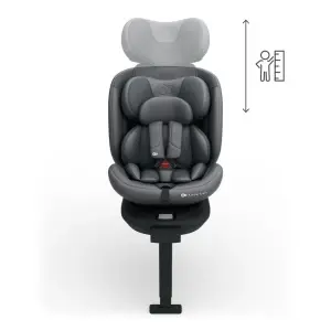 KINDERKRAFT AUTO SEDISTE I-360 2 PLUS i size 40-150cm GREY - Img 2