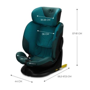 KINDERKRAFT AUTO SEDISTE I-FIX i size 40-150cm HARBOR BLUE - Img 6