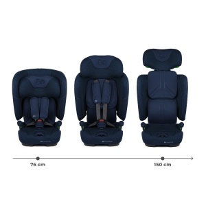 KINDERKRAFT AUTOSEDISTE FIX2GO I-SIZE 76-150CM NAVY - Img 5