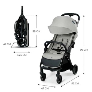 KINDERKRAFT KOLICA APINO DOVE GREY - Img 2