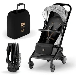 KINDERKRAFT KOLICA PILOT 2 BIZUU LUNAR BLACK