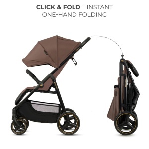 KINDERKRAFT KOLICA TRIG 3 GRANITE BROWN - Img 2