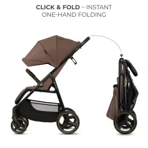 KINDERKRAFT KOLICA TRIG 3 GRANITE BROWN - Img 2