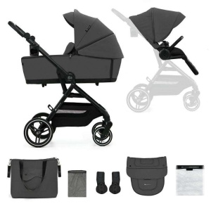 KINDERKRAFT KOLICA YOXI 2u1 MOONLIGHT GREY - Img 6