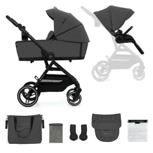 KINDERKRAFT KOLICA YOXI 2u1 MOONLIGHT GREY - Img 6