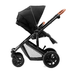 KINDERKRAFT KOLICA ZA BEBE 3U1 PRIME MINK PRO BLACK - Img 3