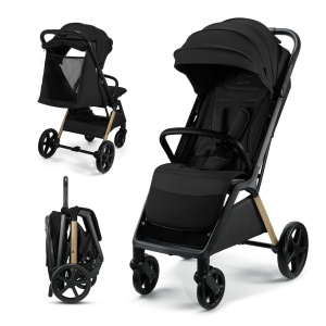 KINDERKRAFT KOLICA ZA BEBE LOOM INK BLACK - Img 5