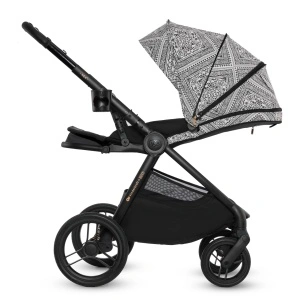 KINDERKRAFT KOLICA ZA BEBE SET 2U1 NEA 2 LUNAR BLACK BIZUU - Img 5