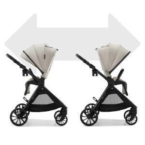 KINDERKRAFT KOLICA ZA BEBE SET 3U1 VESTO 2 BEIGE - Img 3