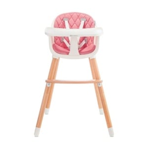 KINDERKRAFT STOLICA ZA HRANJENJE 2U1 SIENNA PINK - Img 2