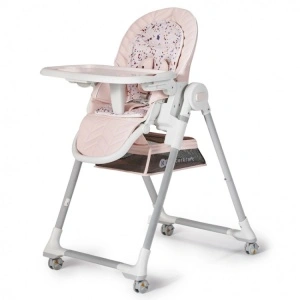 KINDERKRAFT STOLICA ZA HRANJENJE LASTREE PINK - Img 5