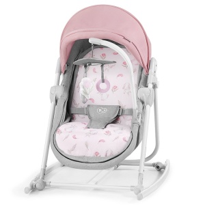 KINDERKRAFT STOLICA ZA LJULJANJE 5U1 UNIMO PEONY ROSE 2020 - Img 1
