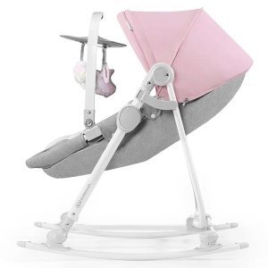 KINDERKRAFT STOLICA ZA LJULJANJE 5U1 UNIMO PEONY ROSE 2020 - Img 2