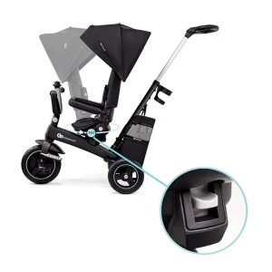 KINDERKRAFT TRICIKL EASY TWIST 2U1 BLACK - Img 3