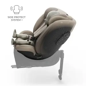 KINDERKRAFT AUTO SEDIŠTE I-FIX ENDURA SAFE 61-150CM BEIGE - Img 4