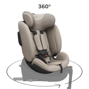 KINDERKRAFT AUTO SEDIŠTE I-FIX ENDURA SAFE 61-150CM BEIGE - Img 6