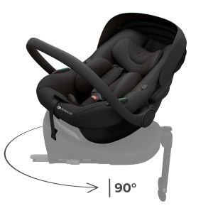 KINDERKRAFT AUTO SEDIŠTE I-LITE 40-86CM GRAPHITE BLACK - Img 2