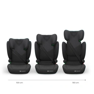 KINDERKRAFT AUTO SEDIŠTE JUNIOR FIX 2 PLUS I-Size 100-150cm BLACK - Img 2