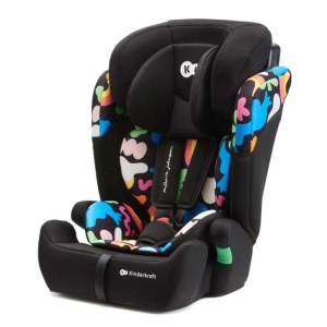 KINDERKRAFT AUTOSEDIŠTE COMFORT UP I-SIZE 76-150CM HAPPY SHAPES - Img 5