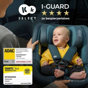 KINDERKRAFT AUTOSEDISTE I-GUARD 40-105CM GRAPHITE BLACK - Img 6