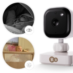 KINDERKRAFT BABY KAMERA NIGHTEYE TRAVEL WHITE - Img 5