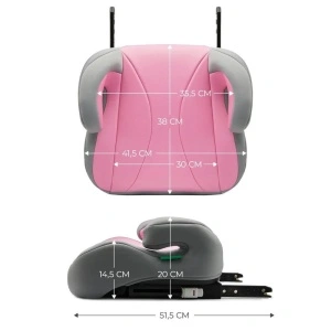 KINDERKRAFT BUSTER I-BOOST 135-150CM PINK - Img 4