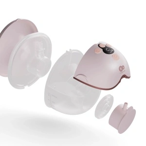 KINDERKRAFT ELEKTRIČNA PUMPICA ZA GRUDI MAMAFLOW PINK DOUBLE - Img 5