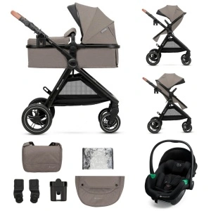 KINDERKRAFT ESME PRO KOLICA ZA BEBE 3U1 SAND BEIGE