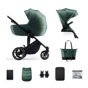 KINDERKRAFT KOLICA 3U1 PRIME2 DARK GREEN