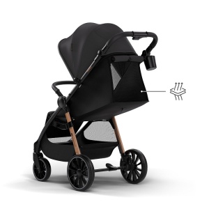 KINDERKRAFT KOLICA ZA BEBE GRANDE 2 BLACK - Img 5