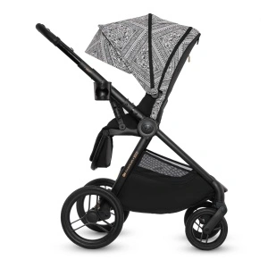 KINDERKRAFT KOLICA ZA BEBE SET 2U1 NEA 2 LUNAR BLACK BIZUU - Img 4