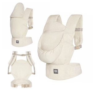 KINDERKRAFT NOSILJKA ZA BEBU ELARA BEIGE - Img 2