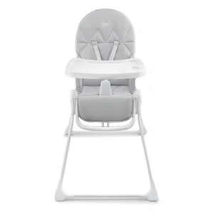 KINDERKRAFT STOLICA ZA HRANJENJE BINCI LIGHT GREY - Img 5
