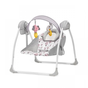 KINDERKRAFT STOLICA ZA LJULJANJE FLO PINK - Img 5