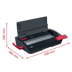 Aparat de indosariat cu inele plastic CB12 GBC CombBind - Img 6