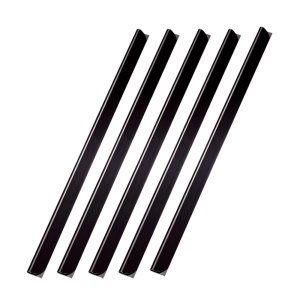 Bagheta plastic pentru legat documente, 9 mm LEITZ, 25 buc/set - Img 2