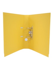 Biblioraft A4 plastifiat interior-exterior, 5 cm, galben, OPTIMA - Img 3