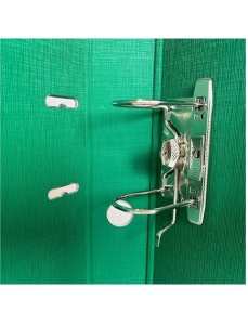 Biblioraft A4 plastifiat interior-exterior, 7.5 cm, verde, OPTIMA - Img 2