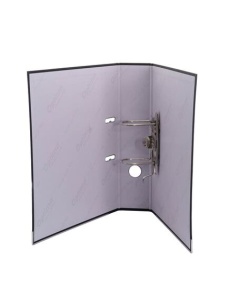 Biblioraft plastifiat 7.5 cm, negru, OPTIMA Budget - Img 2