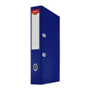 Biblioraft plastifiat, A4, 5 cm, bleumarin, NOKI