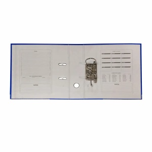 Biblioraft plastifiat A4, 7.5 cm, bleumarin - Img 2