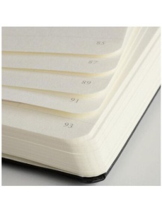 Caiet cu elastic A6, 94 file, velin, negru, LEUCHTTURM1917 - Img 3