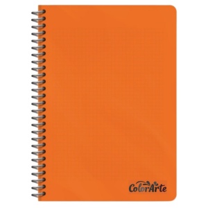 Caiet cu spirala A4, 100 file, coperta plastic, matematica, ColorArte - Img 4