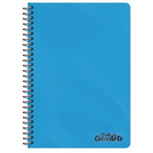 Caiet cu spirala A4, 80 file, coperta plastic, dictando, ColorArte - Img 5