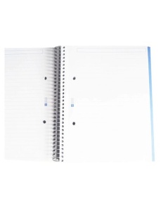 Caiet cu spirala A5, 80 file, dictando, ocean, MIQUELRIUS Antibacterial - Img 2