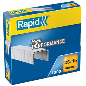 Capse strong 23/15, 1000 buc/cutie, RAPID